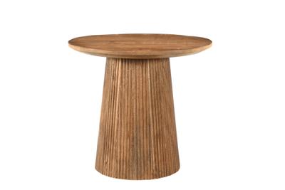 Sohome Ronde Salontafel 'Olav' Mangohout, 50cm, kleur Bruin