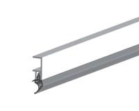 Ellen opbouw tochtprofiel - ARP+ - max. kier 10 mm - 230 cm - geanodiseerd aluminium - thumbnail