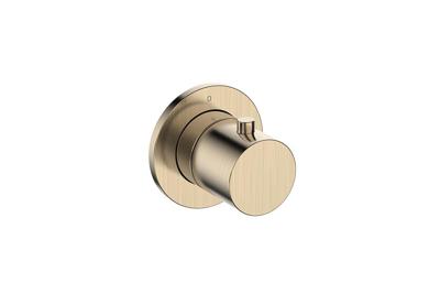 Stopkraan Afbouwdeel Wiesbaden Caral Geborsteld Messing PVD