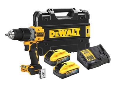 DeWalt DCD805H2T-QW | Brushless compacte accuschroef-/klopboormachine | 18V XR | 2 x 18V 5.0Ah accu + Oplader | In Tstak - DCD805H2T-QW - thumbnail