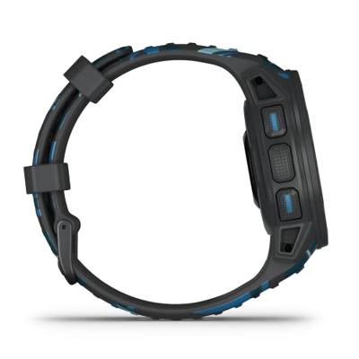 GARMIN Instinct Solar Surf Edition, Health Smartwatch, GPS, Zonne-Energie, Waterdicht, GPS, Sport & Fitness Functies