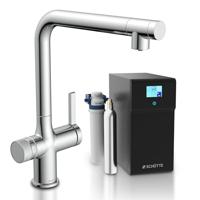 Schutte AQUASTAR PREMIUM spoelwater mengkraan | + koel- en filtersysteem | Chroom - 99900 - thumbnail