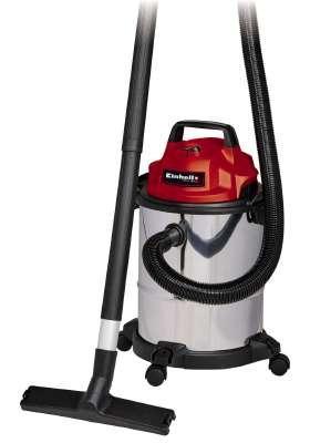 Einhell TC-VC 1815 S 15 l Trommelstofzuiger Droog en nat 1250 W Stofzak Einhell TC-VC 1815 S 15 l Trommelstofzuiger Droog en nat 1250 W Stofzak