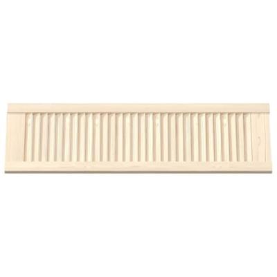 VidaXL Kastdeur met lamellen 99x29,5 cm massief grenenhout