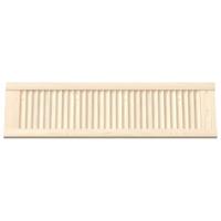 Kastdeur met lamellen 99x29,5 cm massief grenenhout - thumbnail