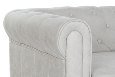 Sofa DKD Home Decor 151 x 82 x 70 cm Natuurlijk Hout Bruin Crème Vintage