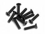 HPI - Flat head screw m2.5x12mm (hexsocket/10pcs) (Z449)