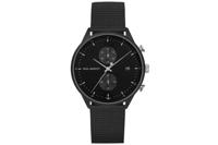 Paul Hewitt PH Watch Chrono Line Black IP Black/SS Mesh 42mm PH-C-B-BSS-5M - thumbnail