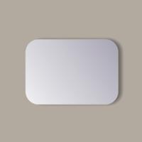 Spiegel Rechthoek Sanicare Q-Mirrors Afgeronde Hoeken 60x120 cm PP Geslepen Incl. Ophanging Sanicare - thumbnail