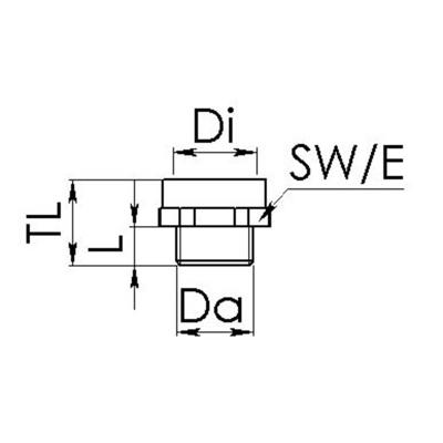 Wiska 10063611 KRP 16/11 Wartel reduceerring PG16 PG11 Kunststof 100 stuk(s)