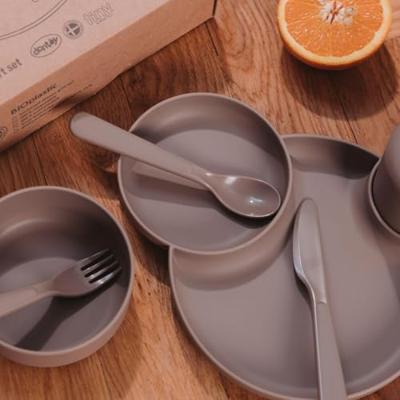 Dantoy kinderservies mokka, 7dlg.