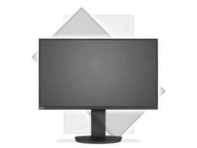 NEC MultiSync EA271U Zwart 68,6 cm 27 inch LCD-monitor LED Backlight 3-Sided Narrow Bezel 3840x2160 UHD DP 2 xHDMI DVI USB C