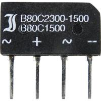 TRU COMPONENTS TC-B40C1500B Bruggelijkrichter SIL-4 80 V 2.3 A Eenfasig - thumbnail