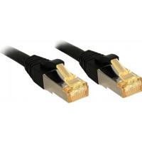 LINDY 47314 RJ45 Netwerkkabel, patchkabel CAT 6a (losse kabel CAT 7) S/FTP 15.00 m Zwart 1 stuk(s) - thumbnail