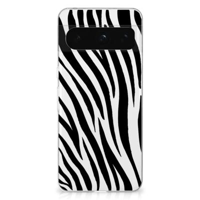 Google Pixel 8 Pro | TPU Hoesje | Zebra
