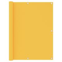 Balkonscherm 120x400 cm oxford stof geel - thumbnail