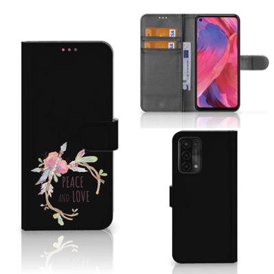 OPPO A54 5G | A74 5G | A93 5G Leuk Hoesje Boho Text OPPO A54 5G | A74 5G | A93 5G Leuk Hoesje Boho Text