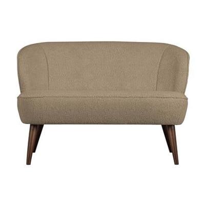 WOOOD Bankje 'Sara' Teddy, kleur Sand