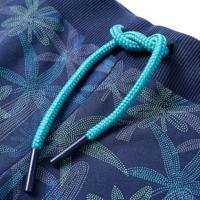 Kindershorts met trekkoord 92 marineblauw - thumbnail