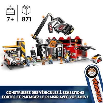 LEGO city 60472 schroothoop met auto&apos;s
