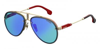 Carrera Eyewear zonnebril Glory LKS/2Y unisex goud/rood Carrera Eyewear zonnebril Glory LKS/2Y unisex goud/rood