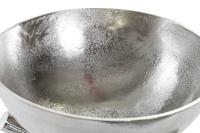 Middenstuk Home ESPRIT Zilverkleurig Aluminium 30 x 30 x 28 cm - thumbnail