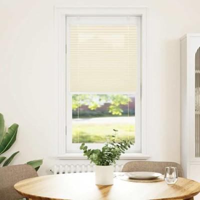 Pliss rolgordijn 60x100 cm stofbreedte 59,4 cm polyester crme - thumbnail