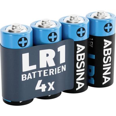 Absina N batterij (lady) N (lady) Alkaline 1.5 V 800 4 stuk(s)