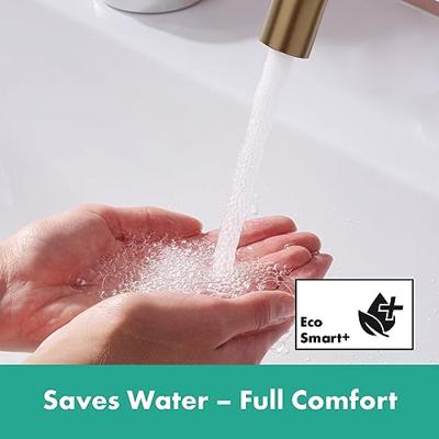 Hansgrohe Tecturis S 240 Fine CoolStart ééngreeps wastafelmengkraan met PushOpen, Brushed Bronze - thumbnail