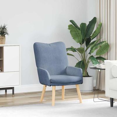 Fauteuil Blauw 63 x 67 x 94 cm Sherpa Stof