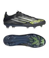 adidas F50 Pro Gras Voetbalschoenen (FG) Zwart Zilver Neongeel - thumbnail
