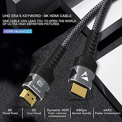 Ultra High speed HDMI kabel met Ethernet '8K series', 1 meter Ultra High speed HDMI kabel met Ethernet '8K series', 1 meter