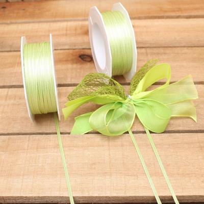 Bonbon doosjes - Chocolade doosje - Satin lichtgroen 27 - 1 stuks