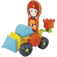 Boti Bloko nopper bouwblokken met figuur, 31dlg. - thumbnail