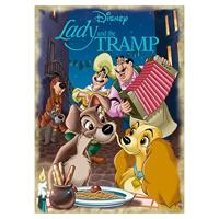 Jumbo Classic Collection - Lady & The Tramp 1000 pcs Legpuzzel 1000 stuk(s) Stripfiguren - thumbnail