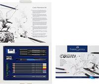 Faber Castell fc-167195 tekenstift faber-castell pitt artist pen comic illustratie set - thumbnail