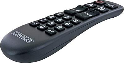 Schwaiger UFB1100 533 Universeel Afstandsbediening Zwart