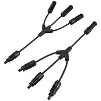 Sygonix SY-6407992 Zonne-energie-aansluitingen Adapterkabel Zwart 36 cm - thumbnail