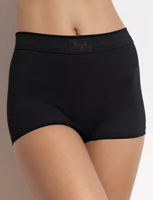 Double Comfort short dames - Lekker zitten ondergoed dames - Badstof kruisje - katoenen dames ondergoed