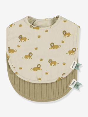 Set van 2 TRIXIE slabbetjes voor pasgeborenen geel