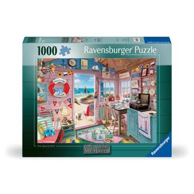 Puzzel Ravensburger Cabaña de la Playa 1000 Onderdelen