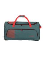 Basics Fresh Wheeled duffle L Green/Orange - thumbnail
