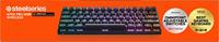 Gaming Toetsenbord - AZERTY - STEELSERIES - Apex Pro Mini Wireless FR - Zonder numeriek toetsenblok - Verlicht - Zwart - thumbnail