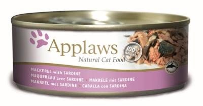 APPLAWS Natural Cat Food Tuna fillet with prawn - nat kattenvoer - 156g