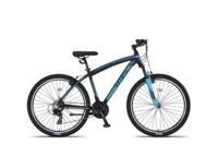 Altec Camaro MTB 27.5 Inch 45 cm Unisex 21V V Brakes Zwart/Blauw - thumbnail