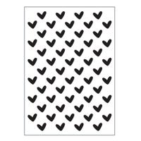 Vaessen Creative • love it embossing folder hartjes - thumbnail