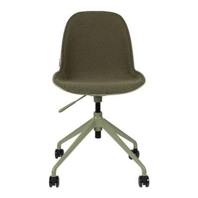 Zuiver Bureaustoel 'Albert Kuip' Bouclé, kleur Groen