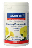 Lamberts Teunisbloem Met Borageolie 1000mg Capsules - thumbnail
