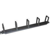 LogiLink OR104B 19 inch Kabelgeleiding voor patchkast 1 HE Zwart - thumbnail