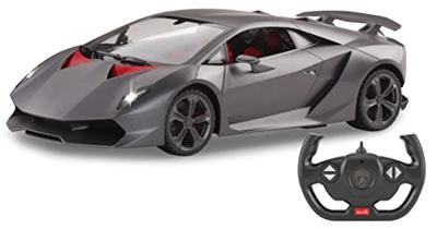Jamara 1/14 Lamborghini Sesto Elemento speelgoed auto - Grijs Jamara 1/14 Lamborghini Sesto Elemento speelgoed auto - Grijs